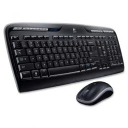 Logitech Keyboard and Mouse 920-002836 Wireless Desktop MK320 2.4GHz Retail [Item Discontinued]
