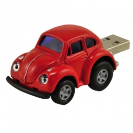 4GB USB VW BEETLE RED AUTODRIVE     ENGLISH ONLY *STAPLES* [Item Discontinued]