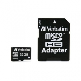 microSDHC 32GB Class 4 w Adapt [Item Discontinued]