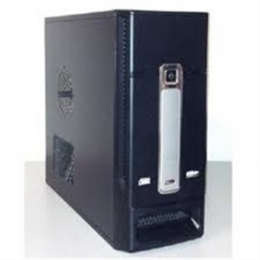 Athenatech Case A1687BB.300 microATX Desktop/ Tower 300W 1/2/(1) USB Audio Black Retail [Item Discontinued]