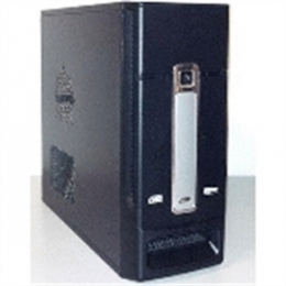 Athenatech Case A1687BB.400 microATX Desktop/ Tower 400W 1/2/(1) USB Audio Black Retail [Item Discontinued]