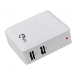 SIIG Accessory AC-PW0K12-S1 4.2A USB Power Adapter 2Port White Retail [Item Discontinued]