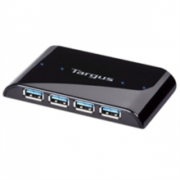 Targus Accessory ACH119US USB3.0 4Port SuperSpeed Hub Black Retail [Item Discontinued]