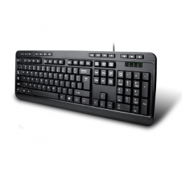 Adesso Keyboard AKB-132UB USB Desktop Multimedia Keyboard Retail [Item Discontinued]