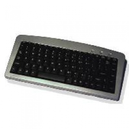 USB PS/2 Mini Slv/Blk Keyboard [Item Discontinued]