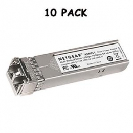 Netgear Network AXM761P10-10000S ProSafe 10GBASE-SR SFP+ 10 Pack Retail [Item Discontinued]
