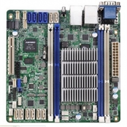 ASRock Motherboard C2550D4I Avoton C2550 FCBGA1283 DDR3 SATA PCI-Express USB mini-ITX Retail [Item Discontinued]