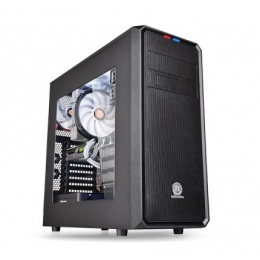 Thermaltake Case CA-1D1-00M1WN-00 Mid Tower Core V41 2/1/(6) USB3.0 Audio Black Retail [Item Discontinued]