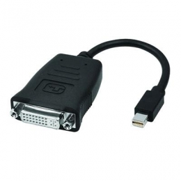 SIIG Accessory CB-DP1711-S1 Mini DisplayPort to DVI Active Adapter Brown Box [Item Discontinued]