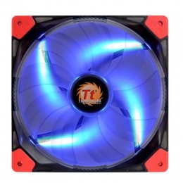 Thermaltake Fan CL-F021-PL14BU-A Luna 14 LED Blue 3Pin 1000RPM 60.55CFM 2.52W Retail [Item Discontinued]