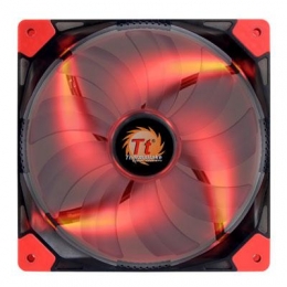 Thermaltake Fan CL-F022-PL14RE-A Luna 14 LED Red 1000RPM 60.55CFM 21.8dB-A Retail [Item Discontinued]