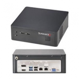 Supermicro Case CSE-101i Slim 60W/80W 1x2.5inch Hard Disk Drive USB2.0 Mini-ITX Retail [Item Discontinued]