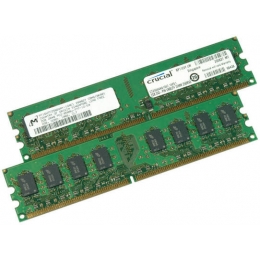 CRUCIAL 2X1GB DDR2 667 240PIN  [Item Discontinued]