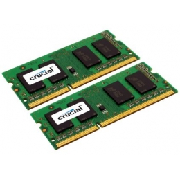 Crucial Memory CT2KIT51264BF160BJ 8GB DDR3 1600 SODIMM 2x4GB 1.35V Retail [Item Discontinued]