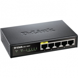 5-Port 10/100 Metal Switch with 1 PoE Port [Item Discontinued]