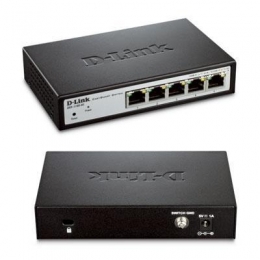 D-Link Network DGS-1100-05 5Port Gigabit Easy Smart Switch Retail [Item Discontinued]