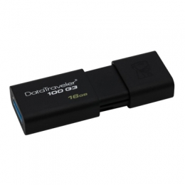Kingston Memory Flash DT100G3/16GB 16GB USB3.0 Retail [Item Discontinued]