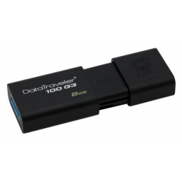 Kingston Memory Flash DT100G3/8GB 8GB USB 3.0 Retail [Item Discontinued]