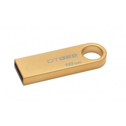 Kingston Memory Flash DTGE9/16GBZ 16GB DataTraveler GE9 Gold Retail [Item Discontinued]