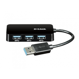 D-Link Network DUB-1341 4-Port Super Speed USB3.0 Hub Retail [Item Discontinued]