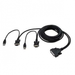 Dual-Port KVM Cable 12 USB [Item Discontinued]