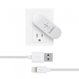 Dual USB AC Charger 5V White [Item Discontinued]