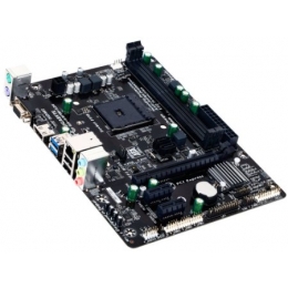 Gigabyte Motherboard GA-AM1M-S2H AMD AM1 FS1b 32GB DDR3 PCI Express SATA USB VGA/HDMI microATX Retai [Item Discontinued]