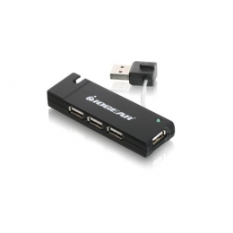 IOGEAR Network GUH285W6 4-Port USB 2.0 Hub Retail [Item Discontinued]