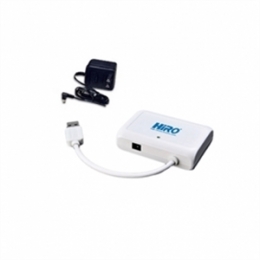 Hiro Network H50229 USB 3.0 to Ethernet 10/100/1000Mbps LAN Adapter with 3Port Retail [Item Discontinued]