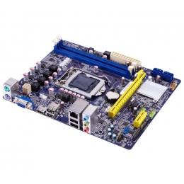 Foxconn Motherboard H61MXE LGA1155 H61 DDR3 16GB PCI Express SATA USB microATX Retail [Item Discontinued]
