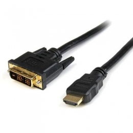 StarTech Cable HDDVIMM3 3feet HDMI to DVI-D Cable Male/Male Black Retail [Item Discontinued]