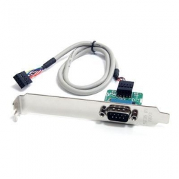 24in Internal USB Motherboard Header to Serial RS232 Adapter [Item Discontinued]
