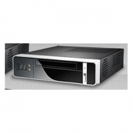 Compu Case ITX200B Mini-ITX Desktop 200W Black/Silver 1 SLIM/0/(1)Bays USB AUDIO [Item Discontinued]