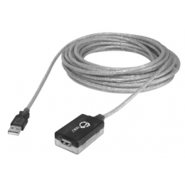 SIIG Cable JU-CB0A11-S1 36feet USB 2.0 Active Repeater Cable Brown Box [Item Discontinued]