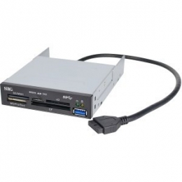 SIIG USB 3.0 Internl Bay Multi Card Reader - JU-MR0A11-S1 [Item Discontinued]