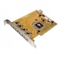 SIIG Controller Card I/O USB2.0 5-Port PCI Adapter [Item Discontinued]