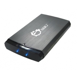 SIIG Storage JU-SA0H11-S1 USB 3.0 to IDE/SATA 2.5inch Enclosure Brown Box can work for SSD(solid-sta [Item Discontinued]
