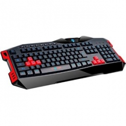 Viotek Keyboard  KB-USB-VTK-TWILIGHT Twilight Gaming Keyboard 3 color LED Keys USB Retail [Item Discontinued]