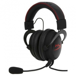 Kingston Technology HyperX Cloud Headset with Microphone - Black [Item Discontinued]