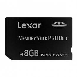 8GB MemoryStick Pro Duo [Item Discontinued]