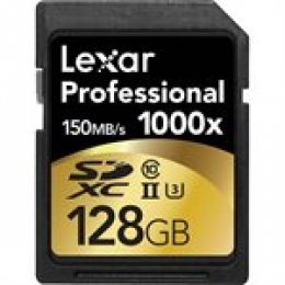 LEXAR 128GB PROFESSIONAL 1000X SDXC UHS-II [Item Discontinued]