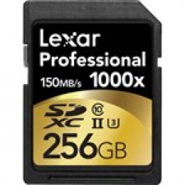 LEXAR 256GB PROFESSIONAL 1000X SDXC UHS-II [Item Discontinued]