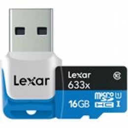 LEXAR 16GB HIGH-PERFORMANCE 633X MICROSDHC/MICROSDXC UHS-I (SMALL BLISTER) [Item Discontinued]