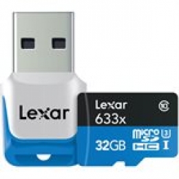 LEXAR 32GB HIGH-PERFORMANCE 633X MICROSDHC/MICROSDXC UHS-I (SMALL BLISTER) [Item Discontinued]