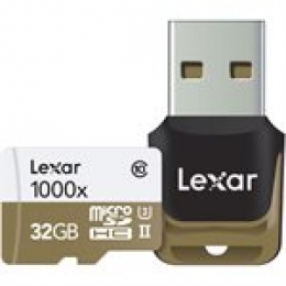 LEXAR 32GB HIGH-PERFORMANCE MICROSDHC/SDXC UHS-II (1000X) [Item Discontinued]