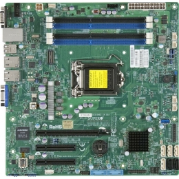 Supermicro Motherboard MBD-X10SLH-F-O Xeon E3-1200L GA1150 C226 DDR3 1600 SATA PCI Express USB micro [Item Discontinued]