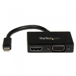 StarTech AC MDP2HDVGA Travel A V Adapter Mini DisplayPort t HDMI VGA Converter [Item Discontinued]