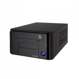 Apex Case MI-008 Mini-ITX Desktop BLACK 250W 1/1(1) Bays USB FAN Audio [Item Discontinued]