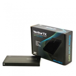 Vantec NexStar TX NST-210S2-BK 2.5 SATA to USB2.0 External HDD Enclosure Retail [Item Discontinued]