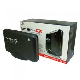 Vantec 3.5 NexStar CX SATA to USB 2.0 and eSATA External Hard Drive Enclosure [Item Discontinued]